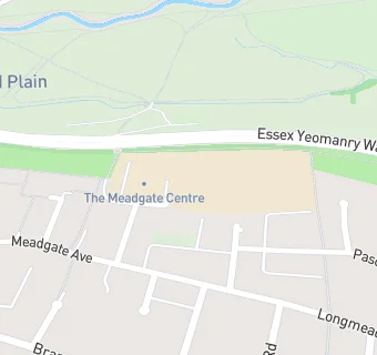 map for Meadgate Primary School