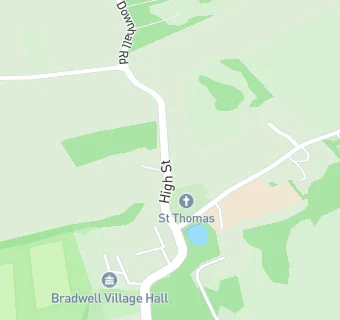 map for Bradwell Community Shop