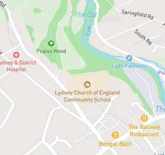 map for Lydney Church of England Community School (VC)