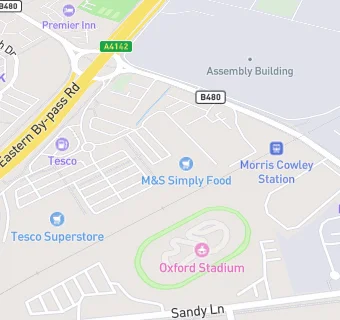 map for Tesco Superstore