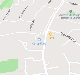 map for Co-op Food Watford Road