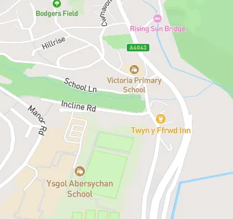 map for Abersychan School