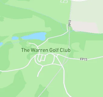 map for Warren Golf Club