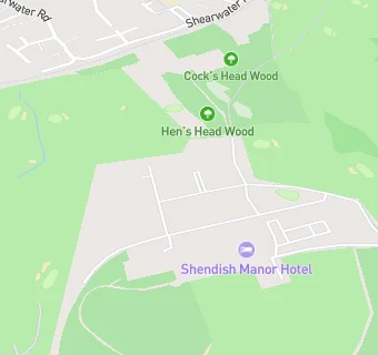 map for Shendish Manor Hotel