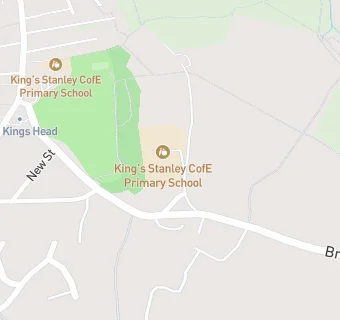 map for Kings Stanley Infant School