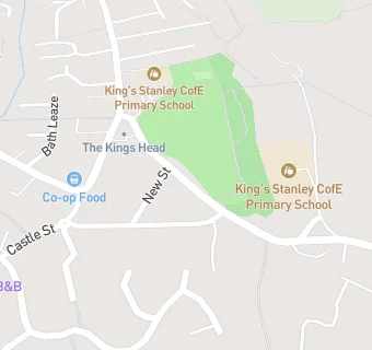 map for King's Stanley CofE Primary School