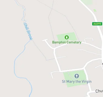 map for Dr J Uden & Partners, Bampton