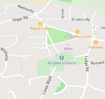 map for Christian Centre