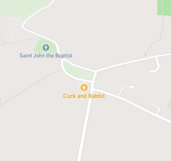 map for The Cock & Rabbit Inn