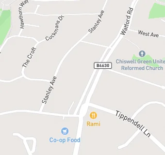 map for Chiswell Pharmacy