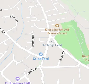 map for The Kings Head Pub