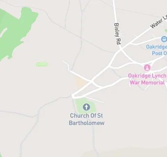 map for Oakridge Parochial School