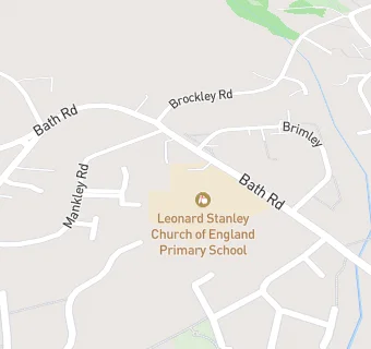 map for Leonard Stanley Church of England Primary School