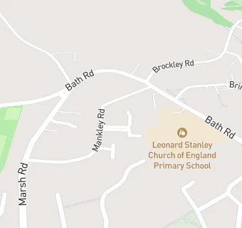 map for Leonard Stanley Church Of England School