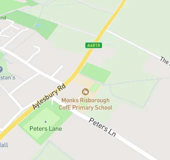 map for Monks Risborough CofE Primary School