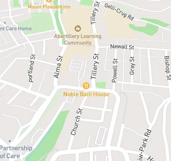 map for Noble Balti House Ltd