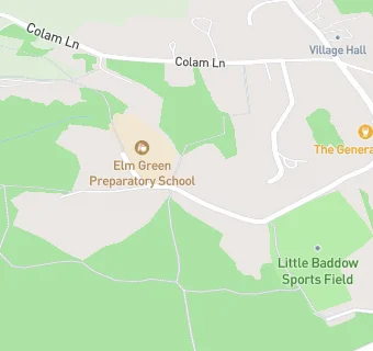 map for Elm Green School