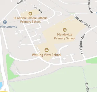 map for Watling View School