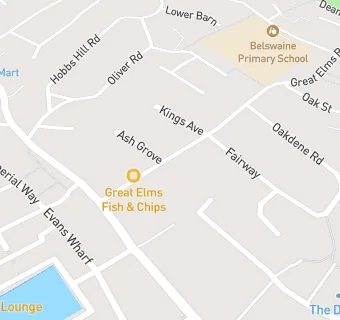 map for Great Elms Fish & Chip Shop