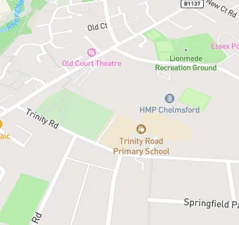 map for Trinity Road Primary School