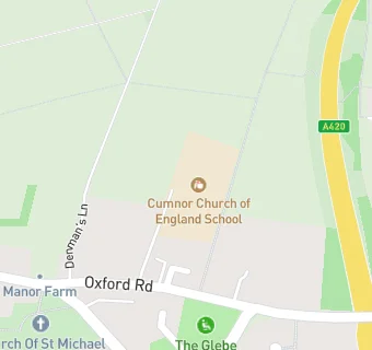 map for Cumnor Church of England School (Voluntary Controlled)