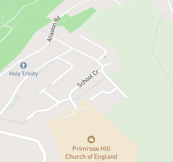 map for Primrose Hill Church of England Primary Academy