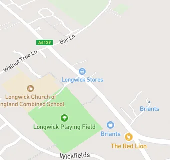 map for The Red Lion Public House