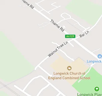 map for Longwick Church Of England Combined School