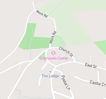 map for St Briavels YHA