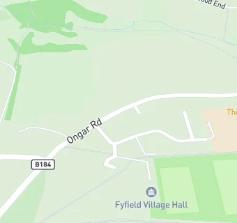 map for Fyfield Post Office