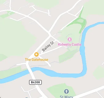 map for The Old Moathouse Ltd