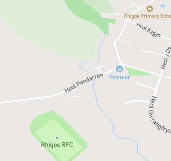 map for Rhigos RFC