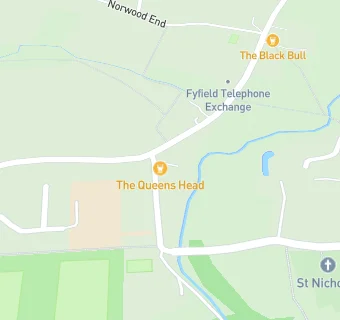 map for The Queens Head
