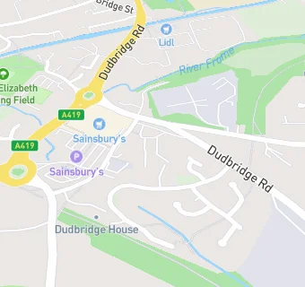 map for Londis - Dudbridge