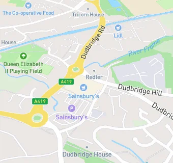 map for Sainsbury's