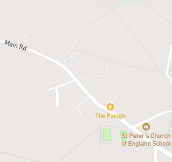 map for St Peter's C of E Infant School