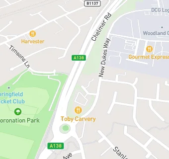 map for Toby Carvery