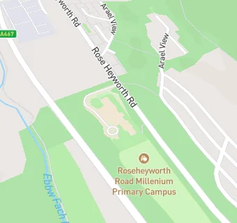 map for Roseheyworth Millennium School