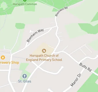 map for Horspath Church of England Primary School