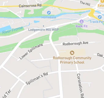 map for Caterlink Limited At Rodborough Community Primary School