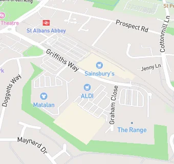 map for Aldi Stores Ltd.