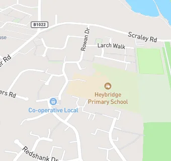 map for Heybridge County Primary School