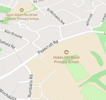 map for Hobbs Hill Wood Junior School