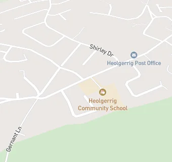 map for Heolgerrig Community School