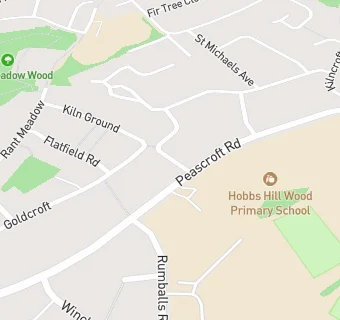 map for Hobbs Hill Wood Primary School