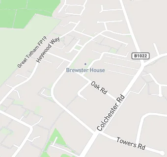 map for Brewster House