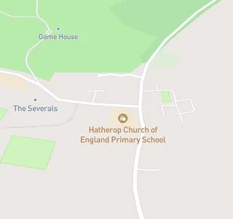 map for Hatherop Church of England Primary School