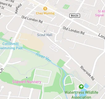 map for Old London Road Pre School