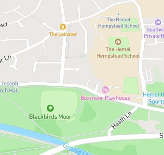 map for Hemel Hempstead Theatre Co.