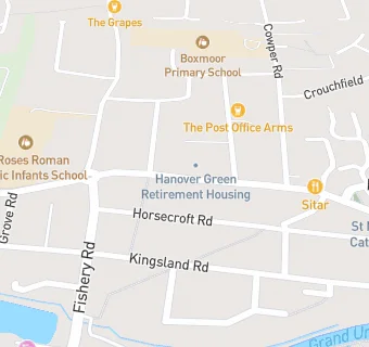 map for Boxmoor Doctors Surgery